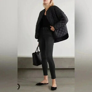 Frame black Le high skinny “vian” trendy stretch 5 pocket casual denim jeans 26